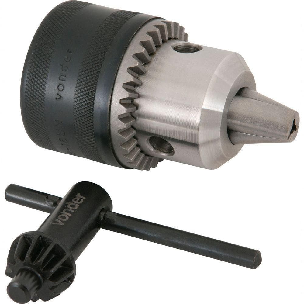 Mandril Leve 3,1-16,0mm Rosca 5-8” 16 Fios Chave Vdc3 Vonder