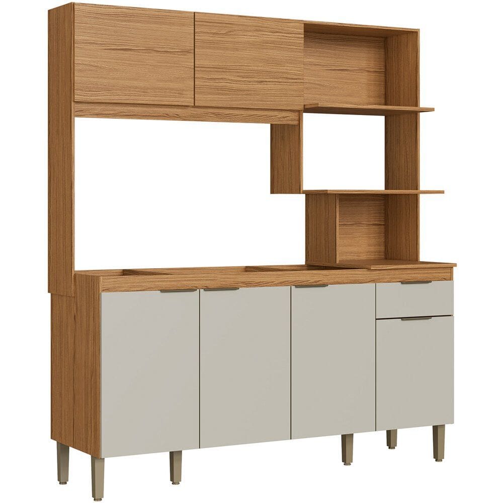 Cozinha Compacta 6 Portas 1 Gaveta CO1610 Decibal