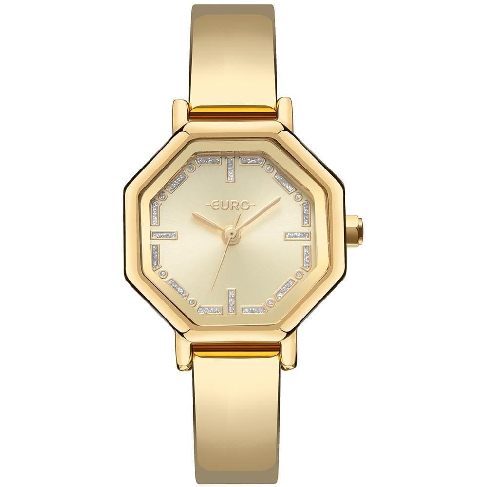Relógio Euro Feminino Bangle Lux Dourado - EU2035ZAB/5D