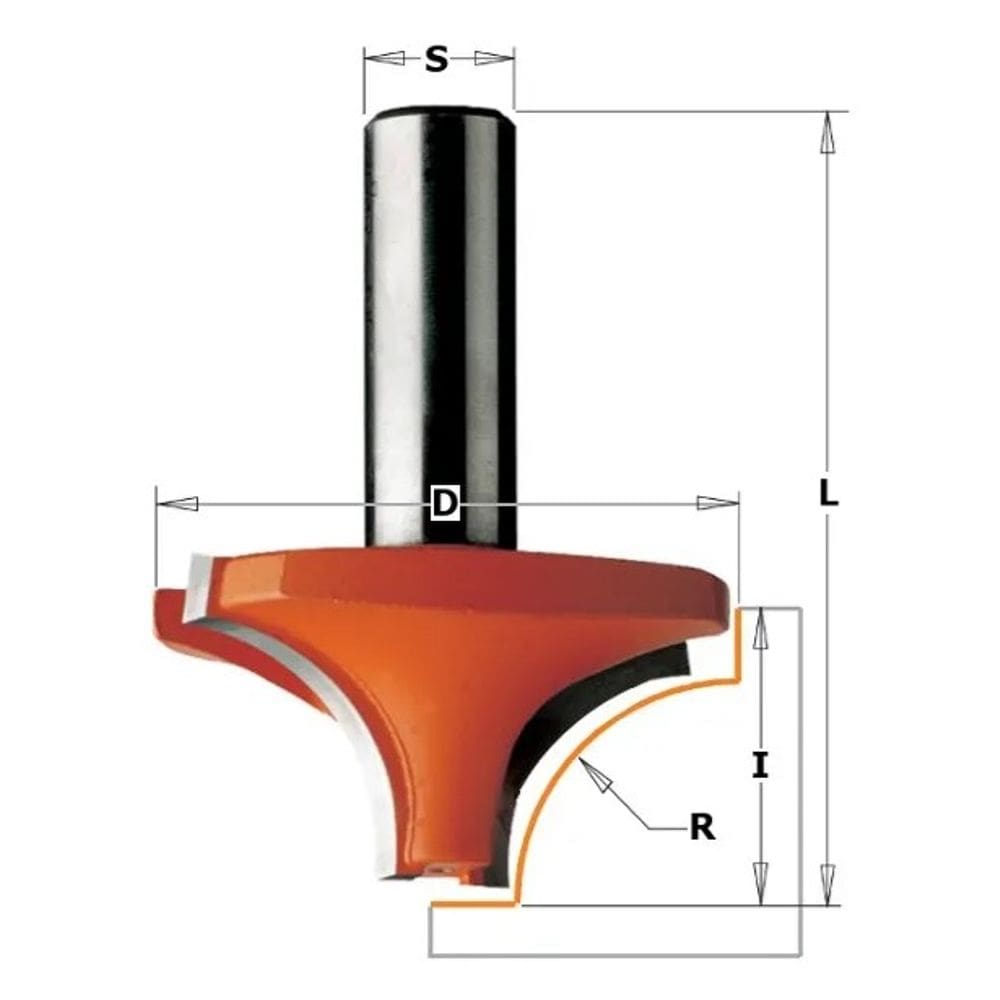 Fresa De Widea Cordão 21x12x5mm Cmt - 72705011
