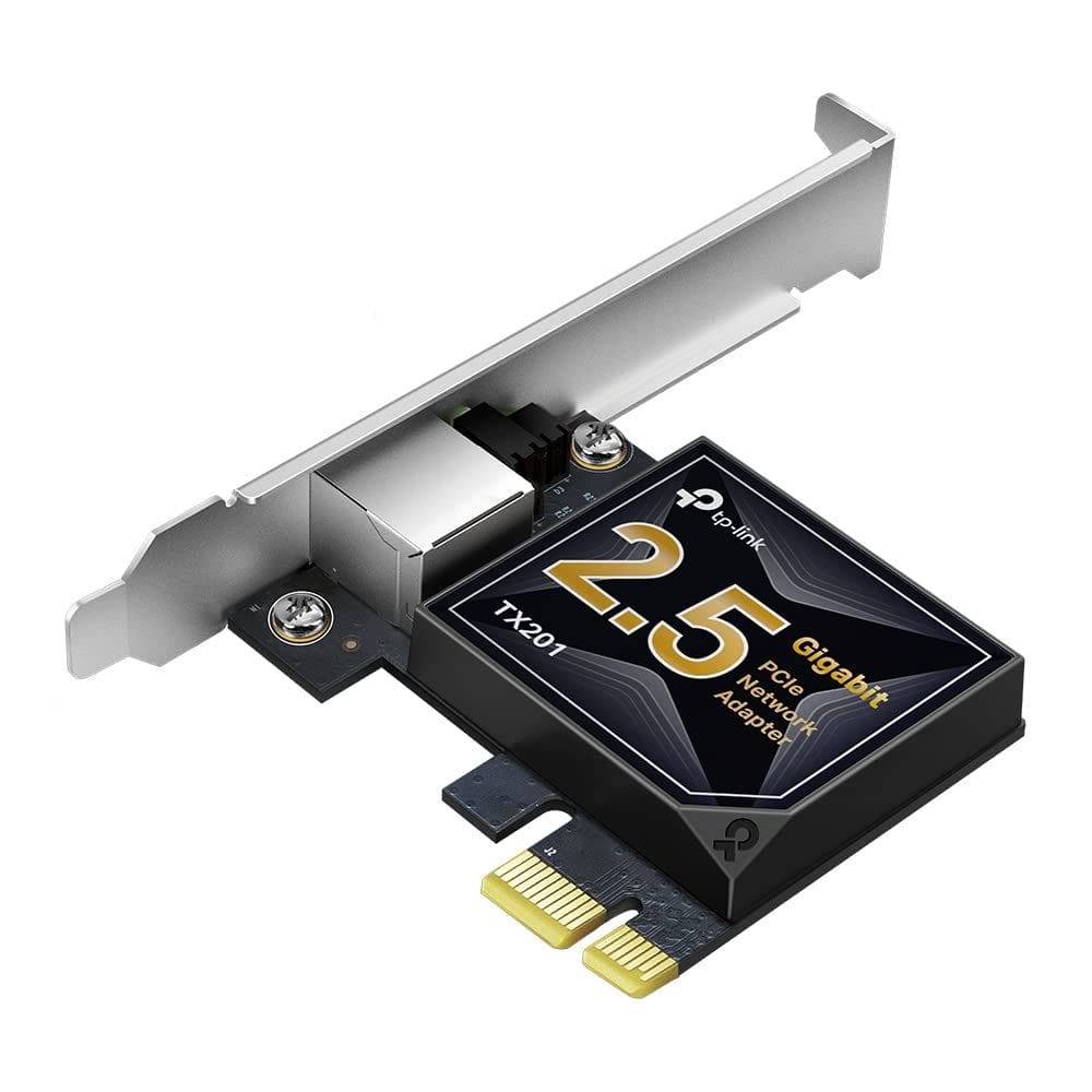 Placa de rede TP-Link TX201 2,5 GB PCIe para 2,5 Gigabit Ethernet