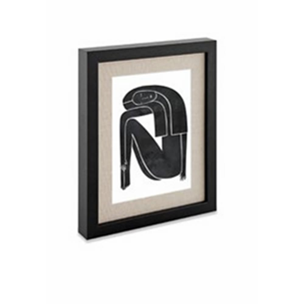 Porta-Retrato em MDF com Linho - 20X15