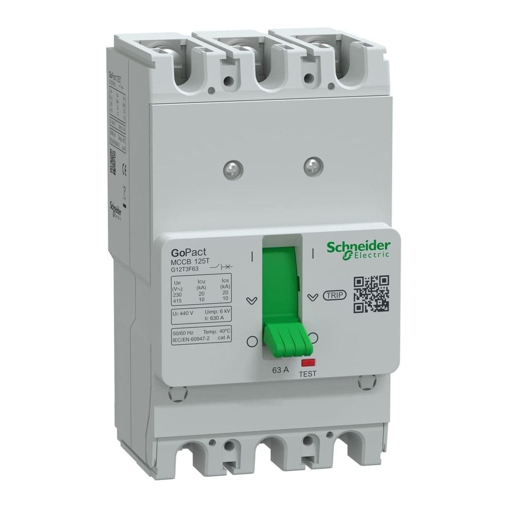 Disjuntor Caixa Moldada 3P 63A G12T3F63 / Gopact Schneider