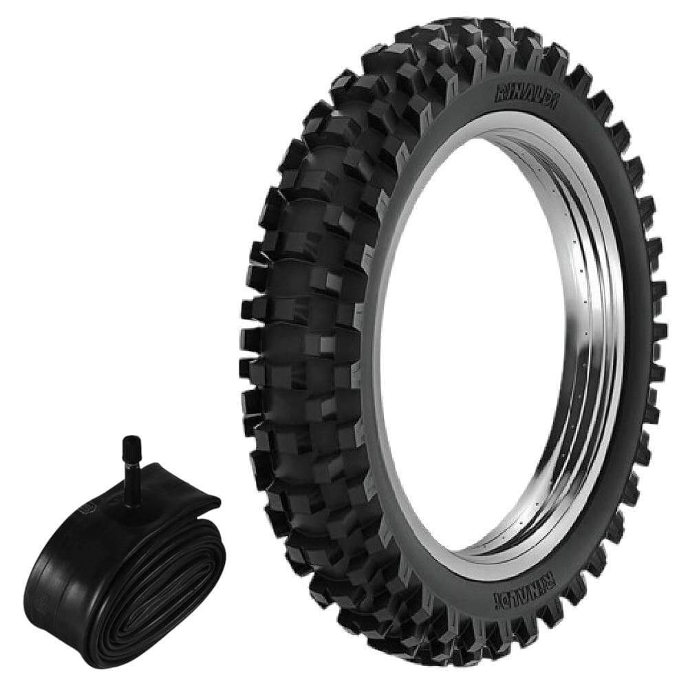 Kit Pneu Crf230 Ttr 230 100/100-18 59m Rw33 Rinaldi + Camara