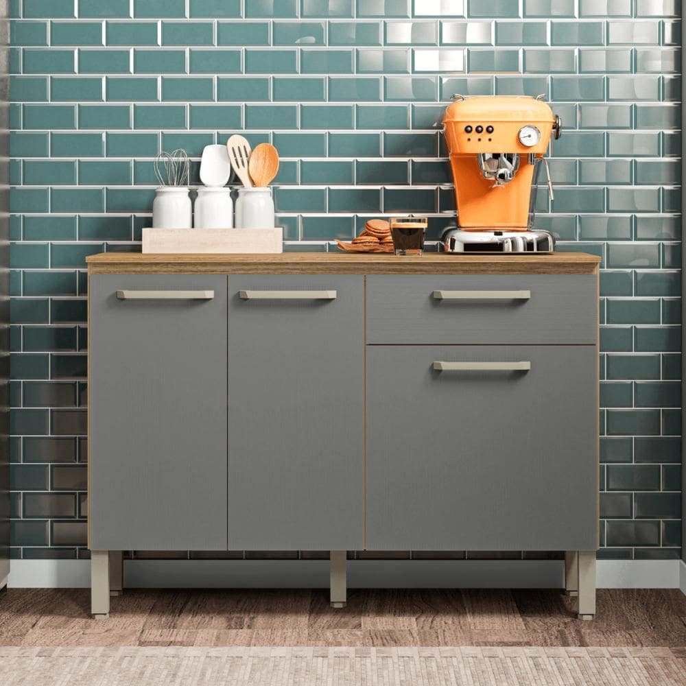 Balcão firenze Freijó Gris