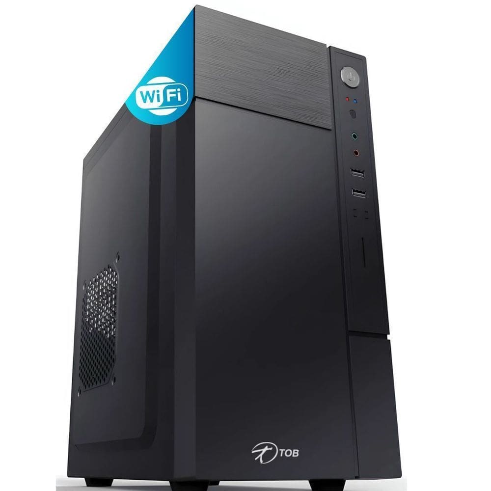 Computador TOB Intel Core i7 10700f com rede sem fio SSD 240GB Memória 8GB VGA 1GB Windows 10 Trial Desktop PC CPU