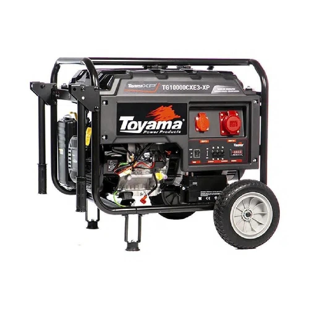 Gerador de Energia a Gasolina 11,25KVA Partida Elétrica TG10000CXE3-XP TOYAMA