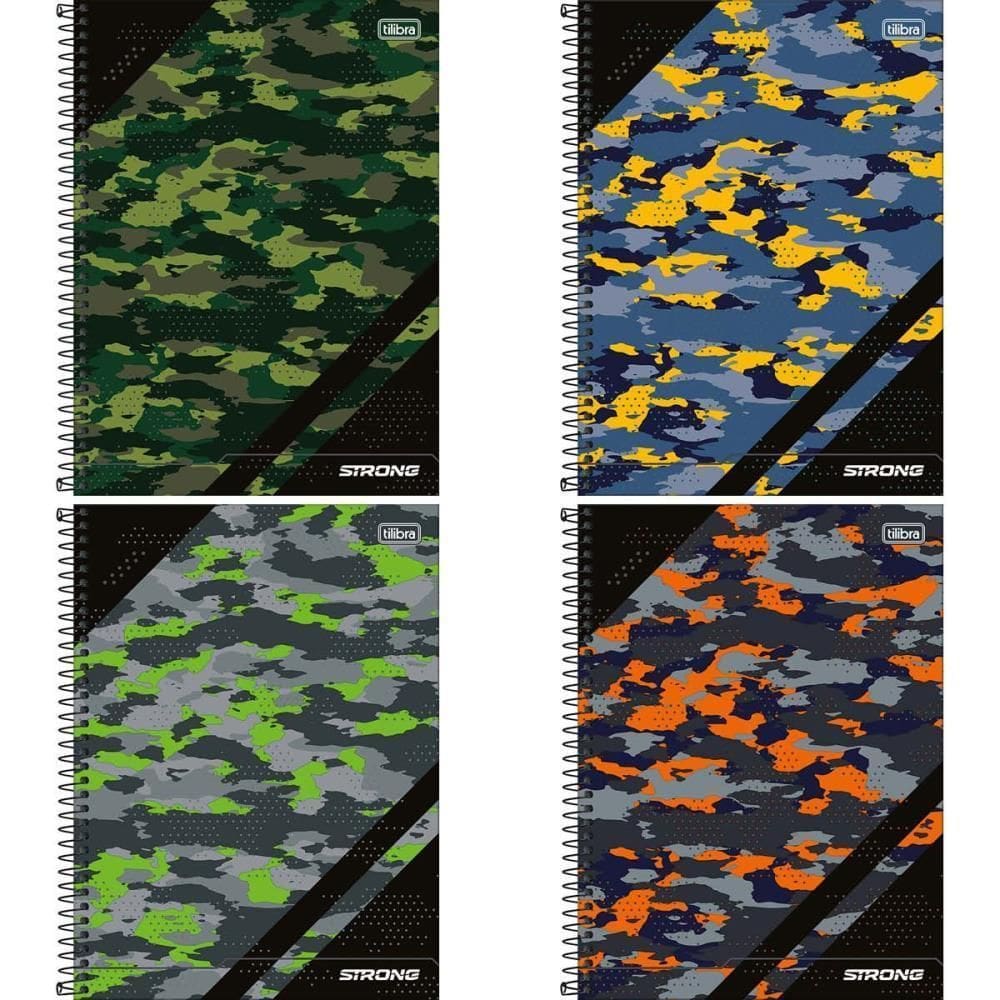 Caderno 20X1 Capa Dura Strong 320 Folhas Pct.C/02