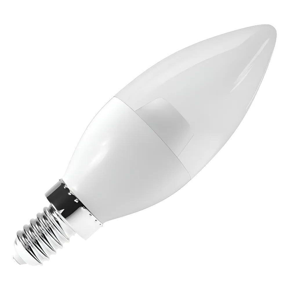 2X Luminatti - Vela Transparente Led 6W 6000K Bivolt E14