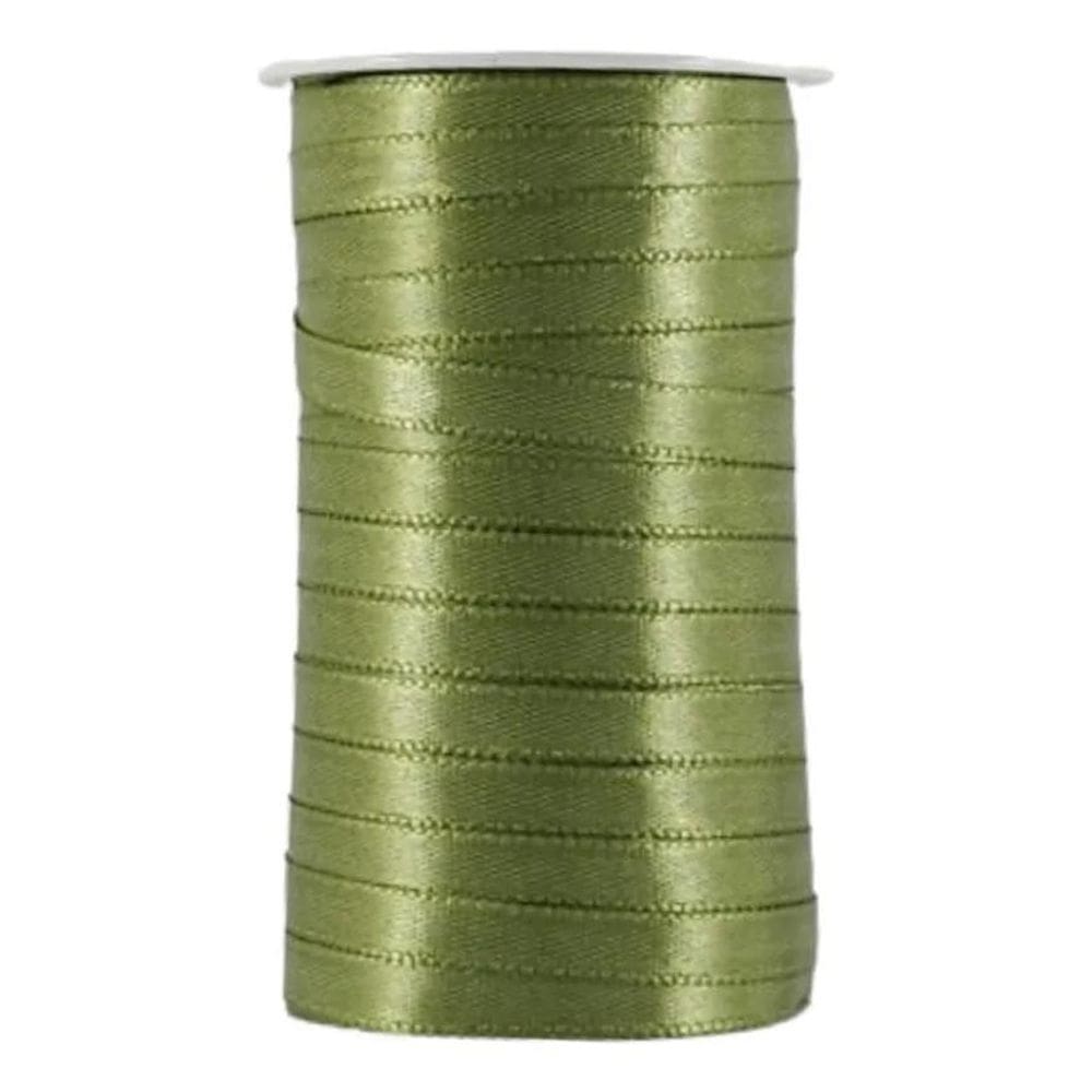 Fita De Cetim Trader 7Mm - Nº01 C/100 Metros Cor 055 Verde M