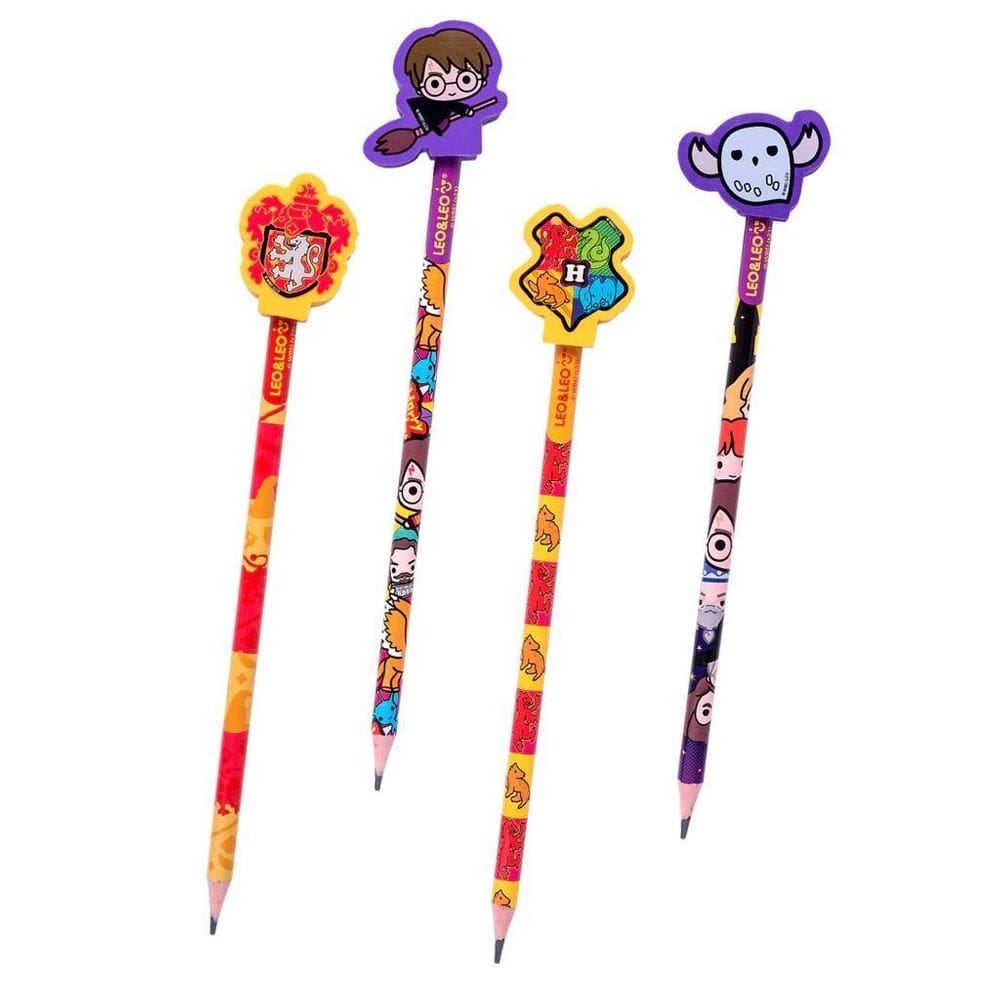Lapis Hb Com Borracha Harry Potter Leo E Leo