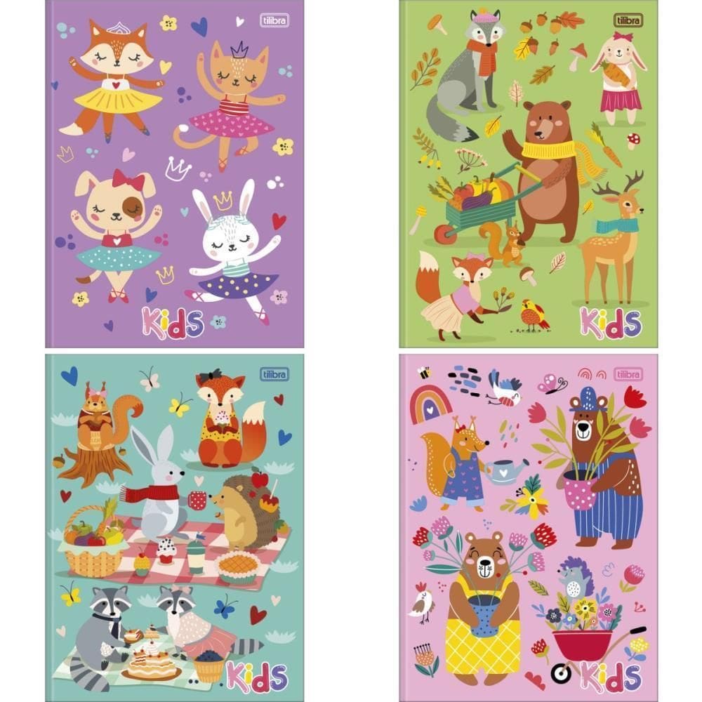 Caderno Brochurao Capa Dura Sapeca 96Fls. Feminino