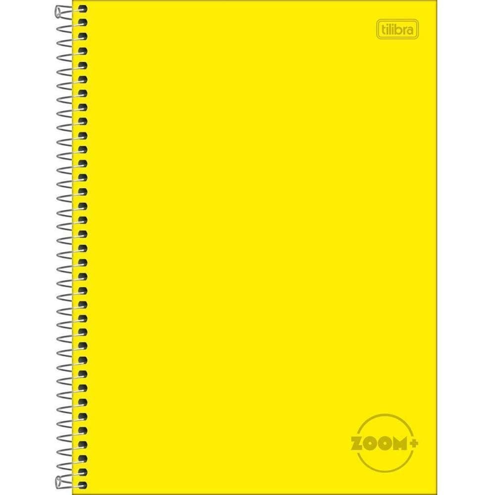 Caderno 01X1 Capa Dura Zoom+ 96 Folhas Amarelo Pct.C/04