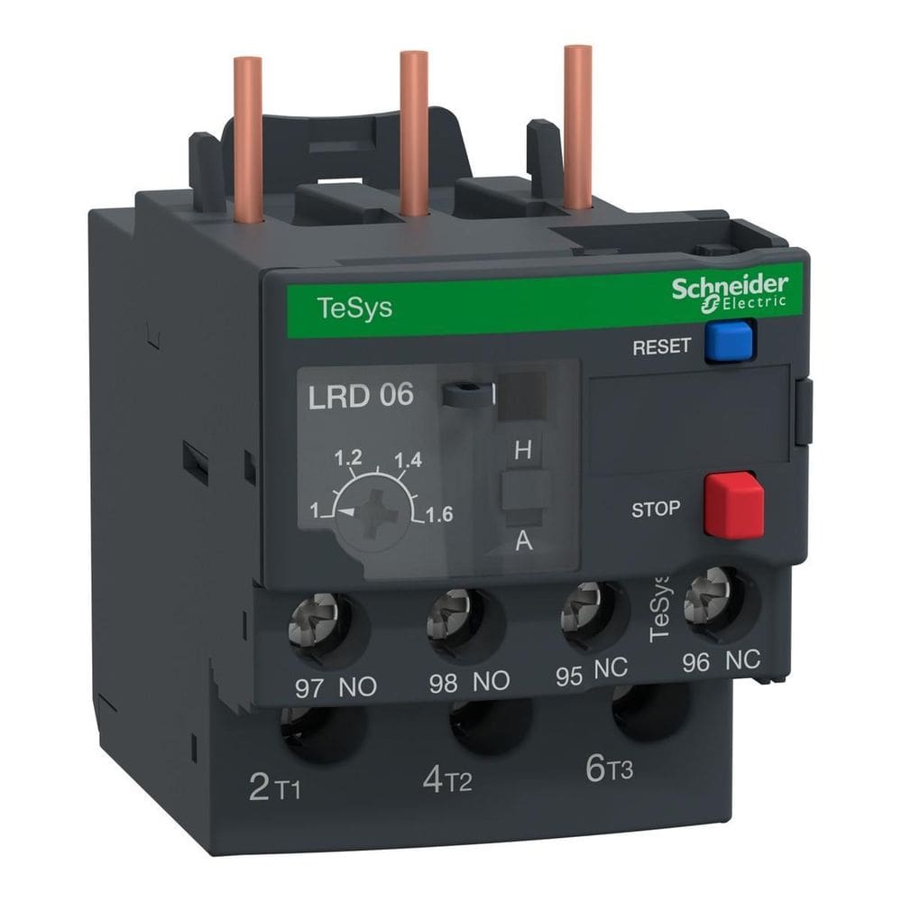 Relé Térmico Tesys Deca 1/1,6A 1Na+1Nf Lrd06 - Schneider