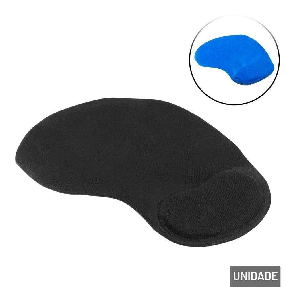 Mouse PAD 20x23cm com Apoio Ergonômico Color - Tudo em Caixa