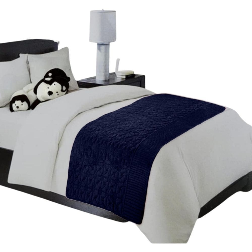 Bed Piecera, pelúcia reversível e tecido Genero, 2 lugares