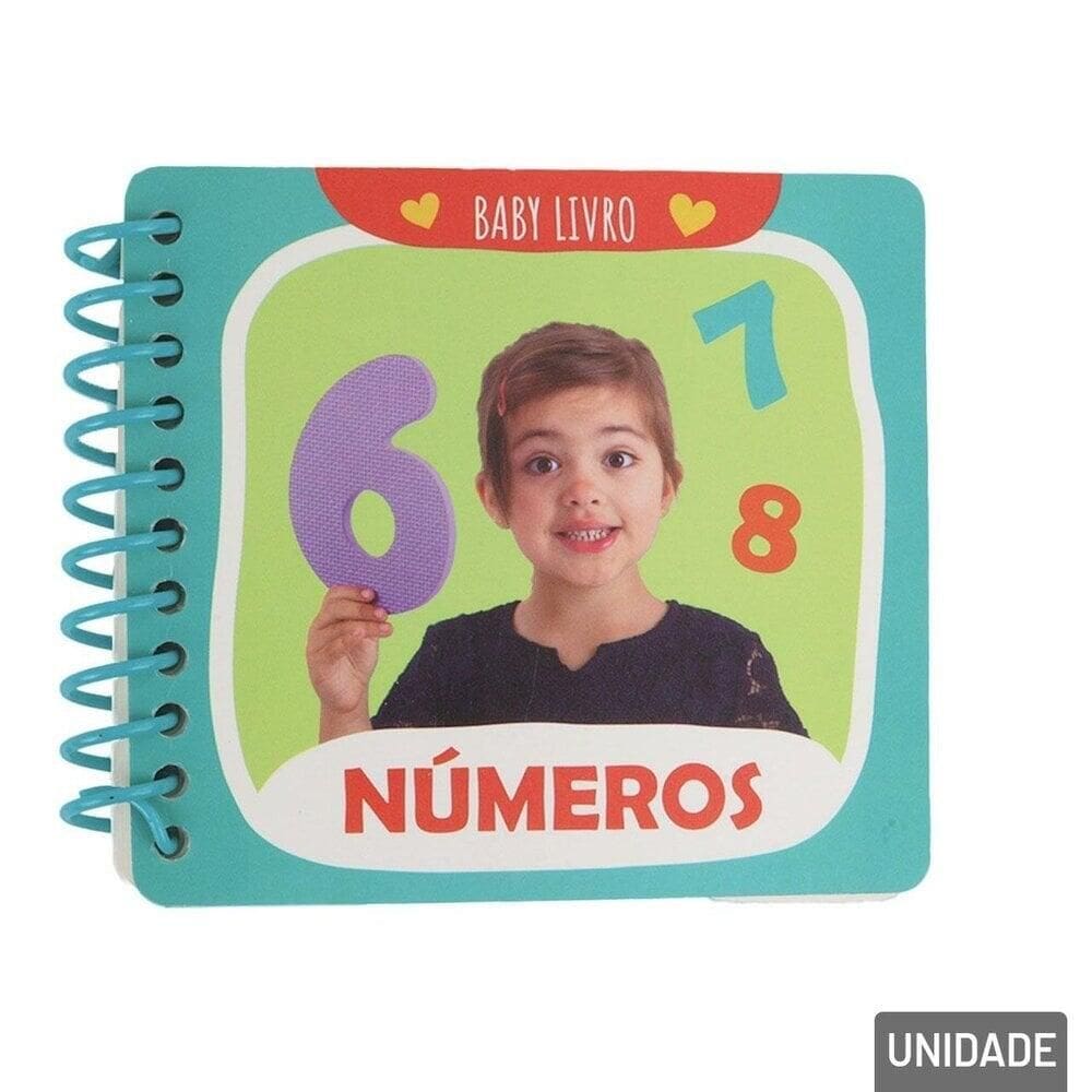 Livro Infantil Aprendendo OS Números com Figuras - Tudo em Caixa