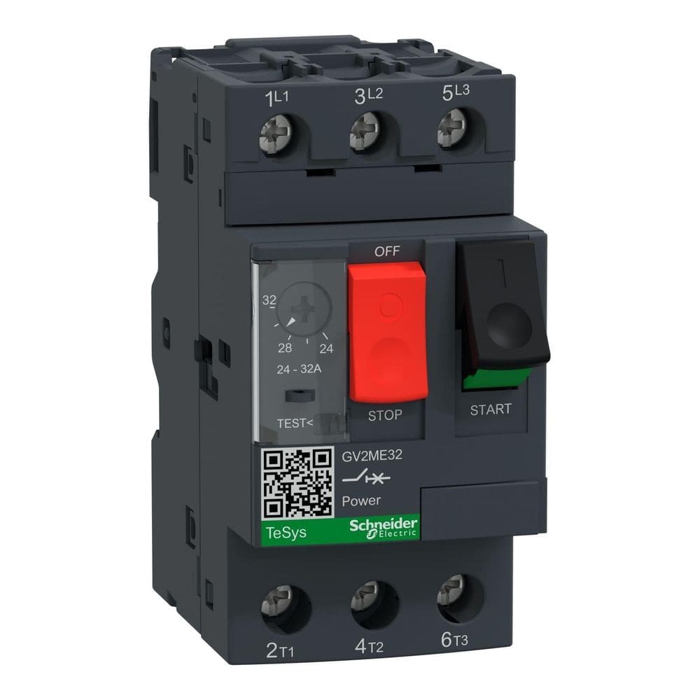 Disjuntor Motor Tripolar 25/32A Gv2Me32 Schneider