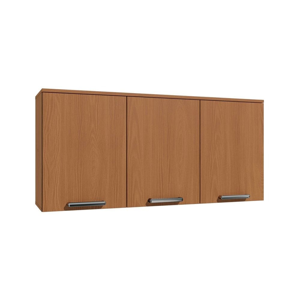 Aéreo 3 Portas 120cm de Madeira Linna Canela