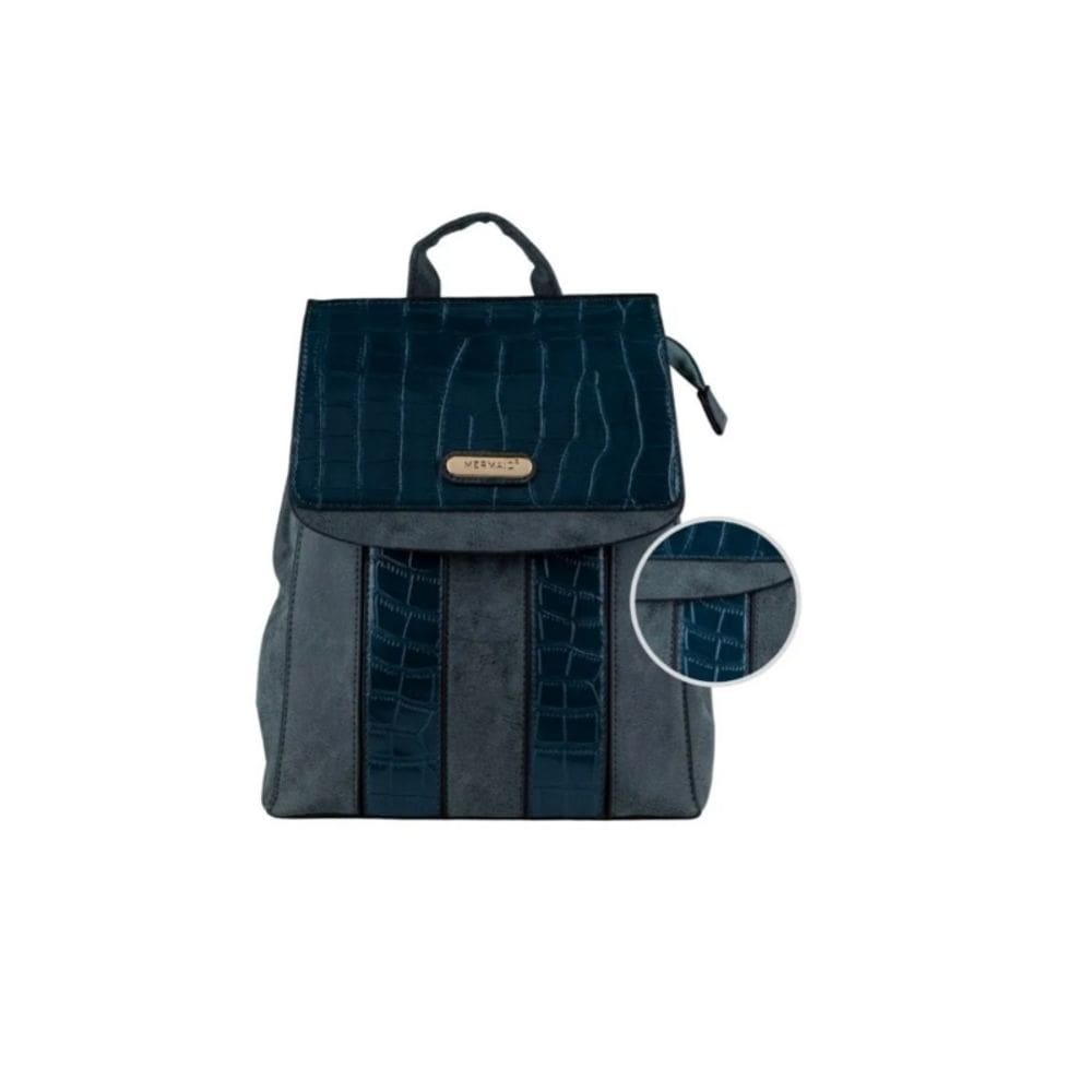 Mochila de moda genérica para mulheres azul