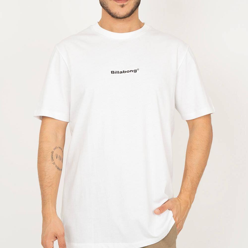 Camiseta Billabong Smitty SM26 Masculina Branco