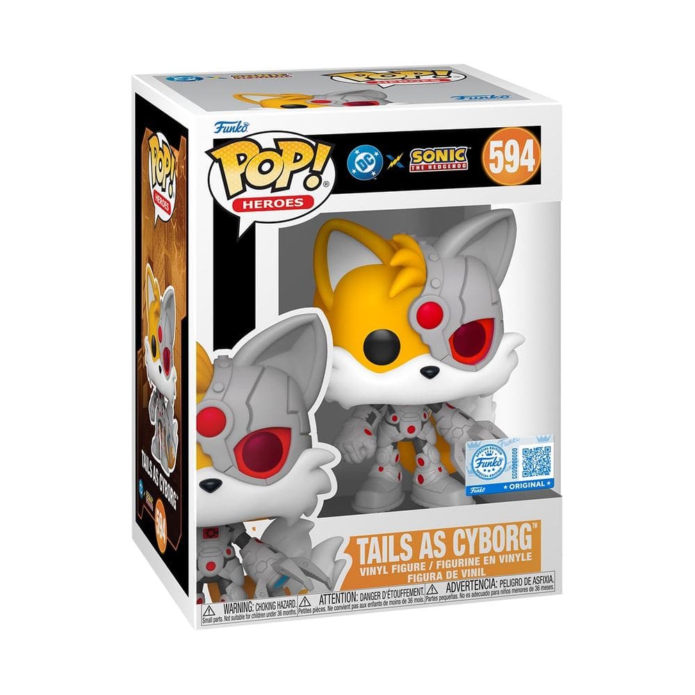 Estatueta Funko Pop! Caudas como Cyborg 9,5 cm