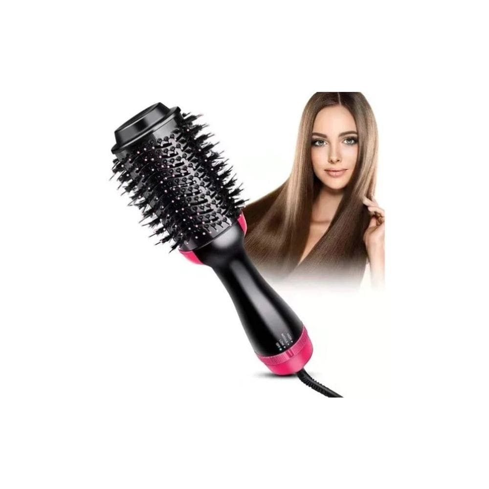 Escova de alisamento de cabelo Secador de cabelo Comb Hot Air 1000W
