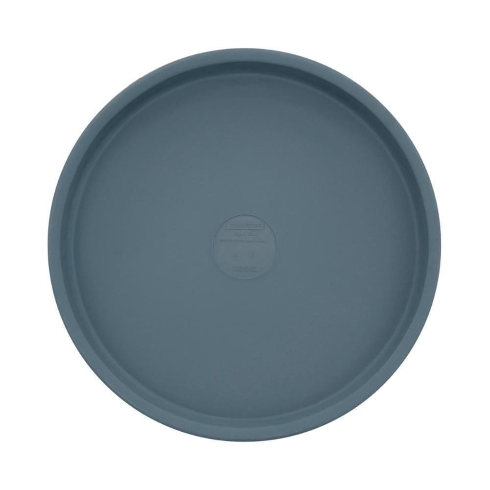 Prato Para Vaso Tramontina Em Polietileno Azul Turquesa G