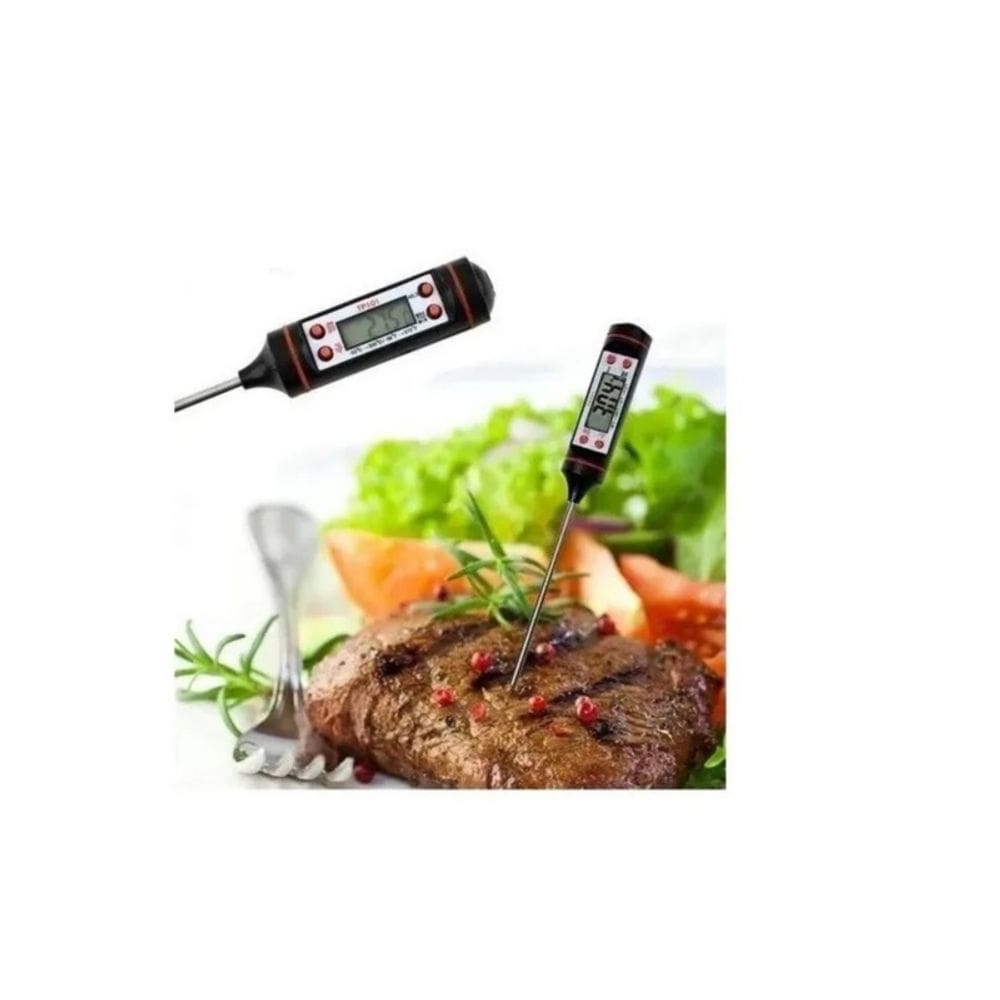 Termômetro de cozinha digital para preparação de alimentos até 300°C