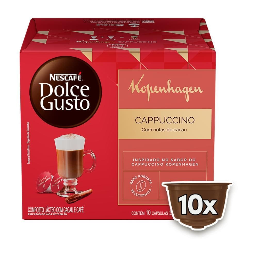 NESCAFÉ Dolce Gusto Kopenhagen Espresso 10 cápsulas