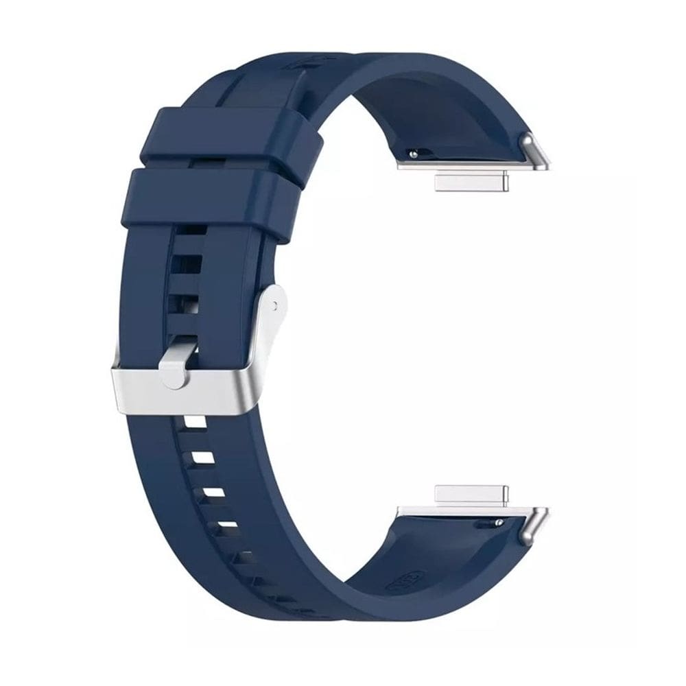 Pulseira de silicone compatível com Huawei Watch Fit 2 Blue
