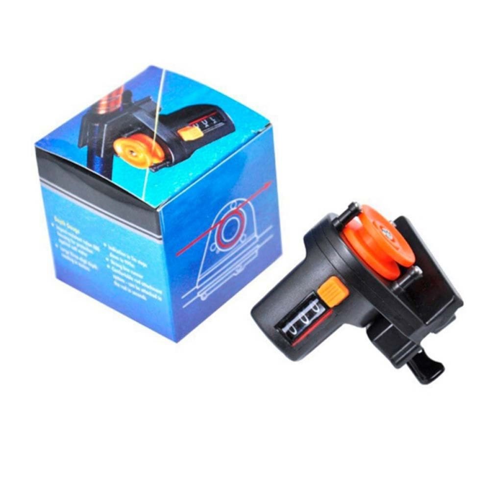 Contos multifilamentais portáteis Fishing Line Counter