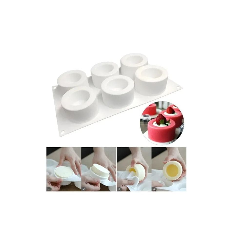 Molde de silicone Soap Mouse Cake 3D para pastelaria