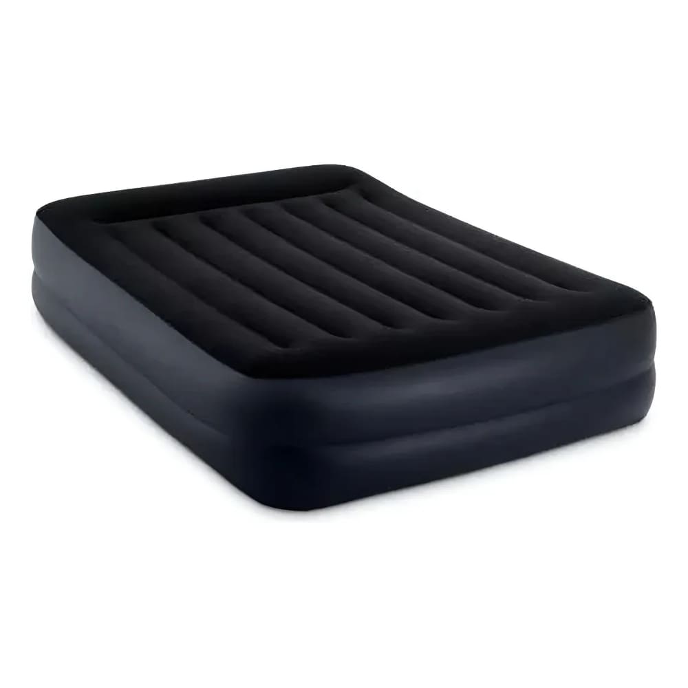 Colchão Inflável Casal Resistente Queen Size Confortável Bomba Embutida 220V