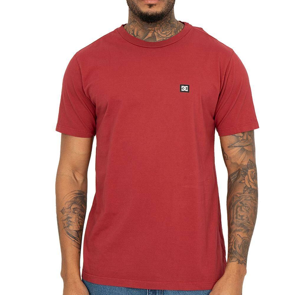 Camiseta DC Shoes Transfer SM26 Masculina Vermelho