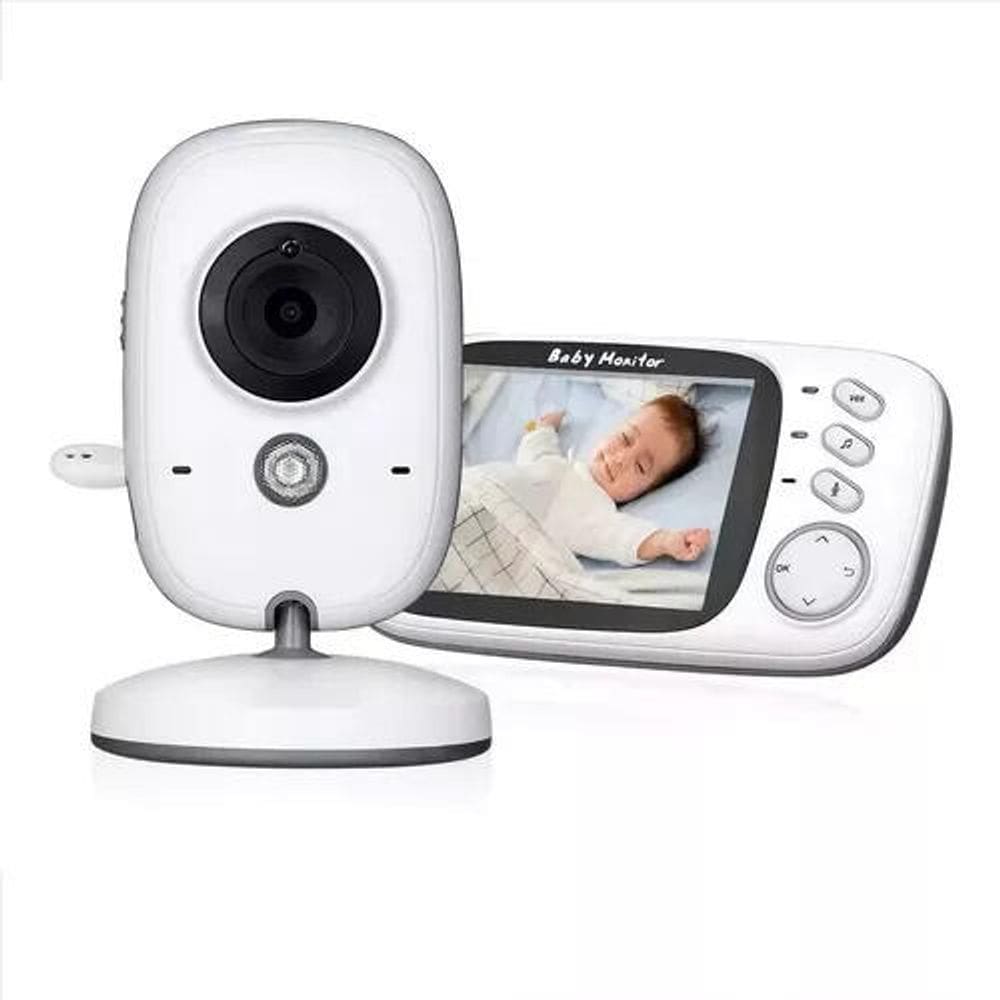 Câmera Babá Eletrônica com Monitor - Tudo em Caixa