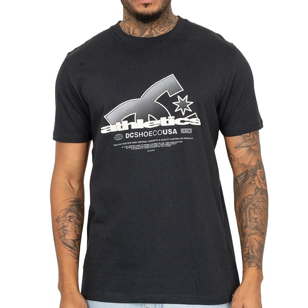 Camiseta DC Shoes Slathletic SM26 Masculina Marinho