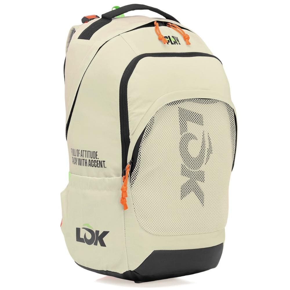 Mochila Padel Lõk Maxx Off White