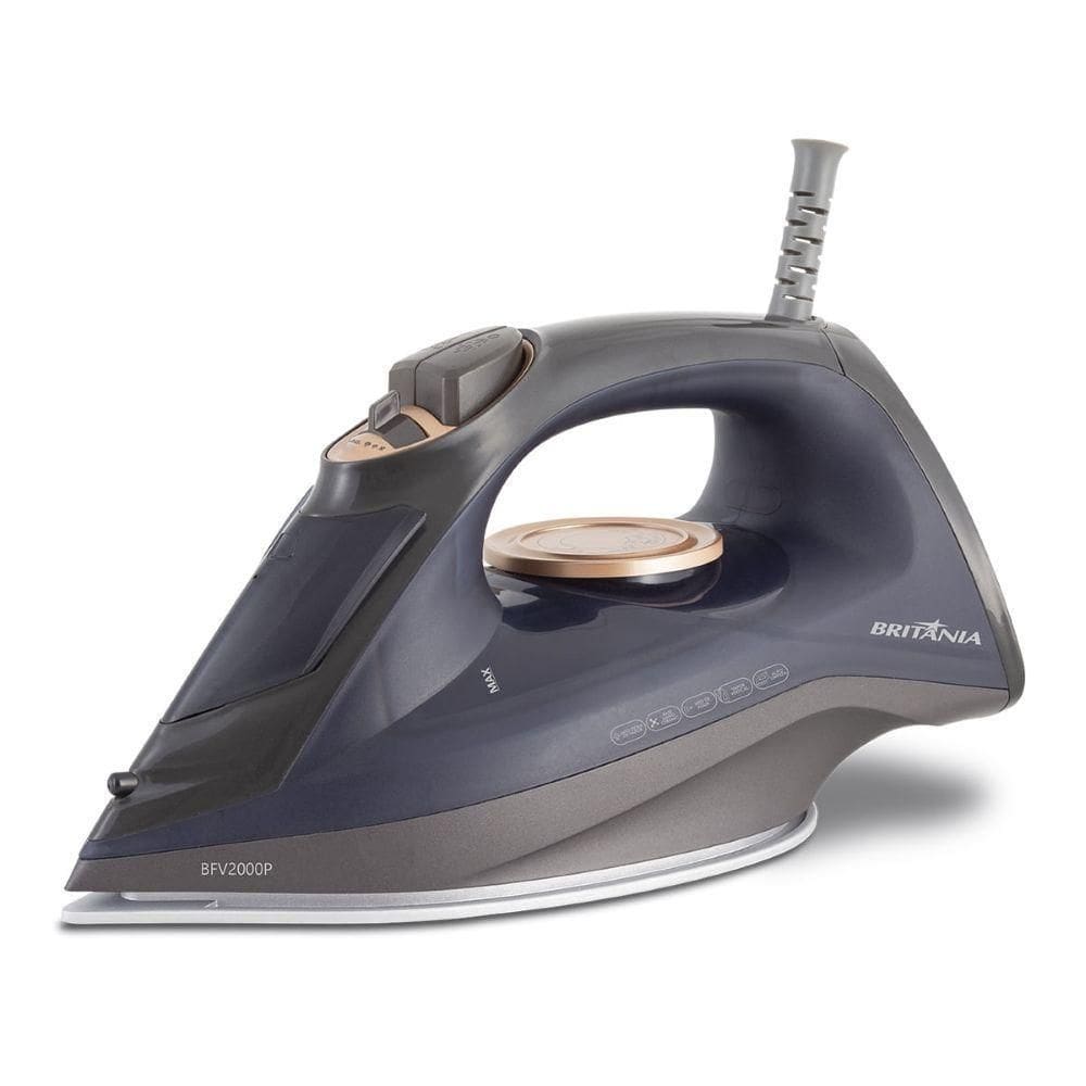 Ferro De Passar Roupas Bfv2000p Ceramic 2000W Britânia 220V