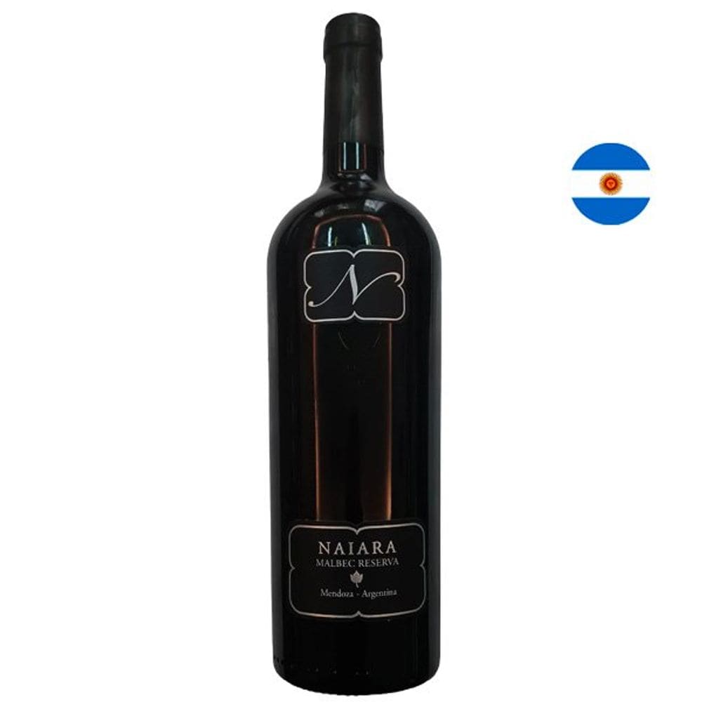 Vinho Tinto Argentino Naiara Malbec Reserva