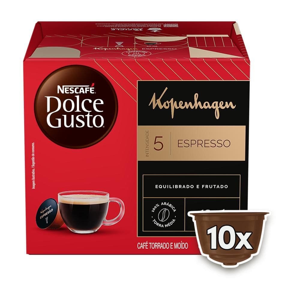 NESCAFÉ Dolce Gusto Kopenhagen Espresso 10 cápsulas