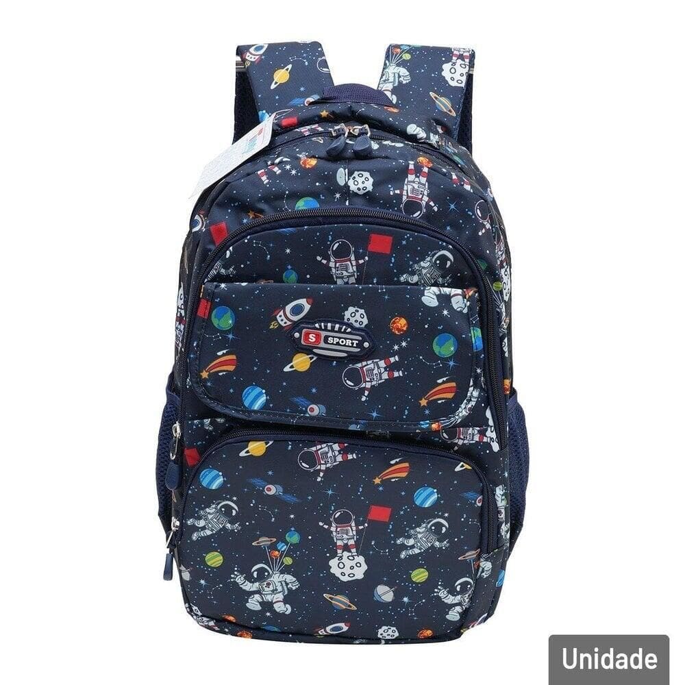 Mochila Juvenil 17,5 - Tudo em Caixa