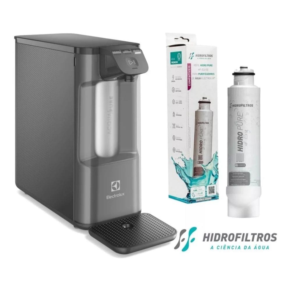 Refil Filtro para Purificador Electrolux Pe12a Pe12b Pe12g Pe12v Pappca50 hidrofiltros