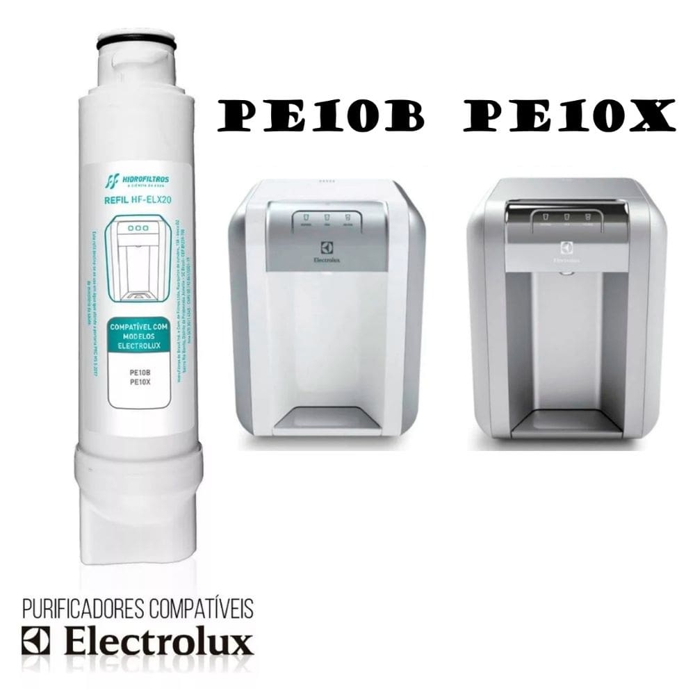 Refil Filtro Pe10b Pe10x Pappca20 para Purificador Electrolux