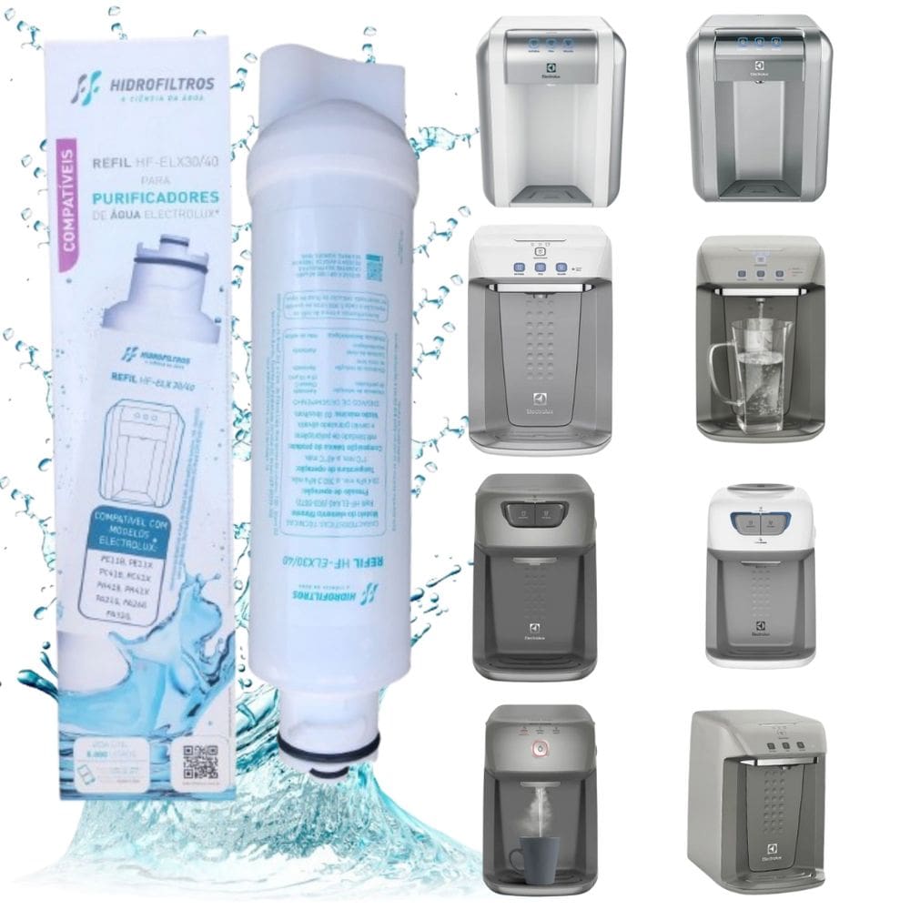 Refil filtro Electrolux Pe11b Pe11x Pa21g 26g 31g Pc41x ph41b