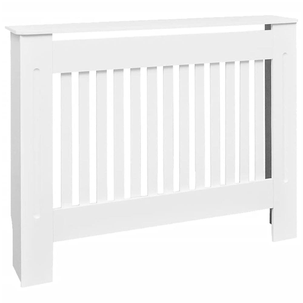Armário de aquecimento da tampa do radiador Ergode White MDF 242189