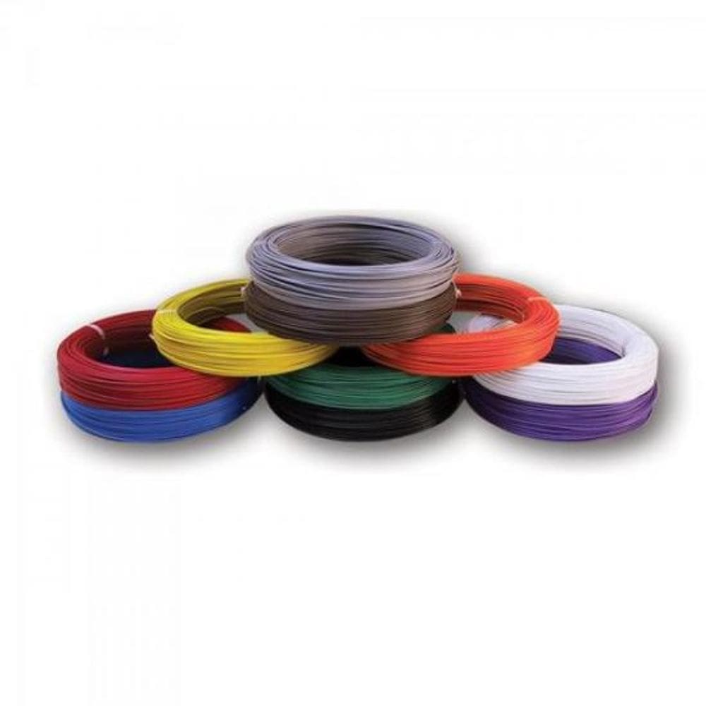 Fio Cabinho 0,30MM 22 Preto Tiaflex