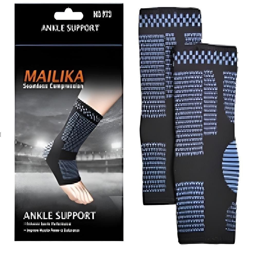 Kit Tornozeleira Compressão Ortopédica Par Estabilizador 2 Suporte Tornozelo Tensor
