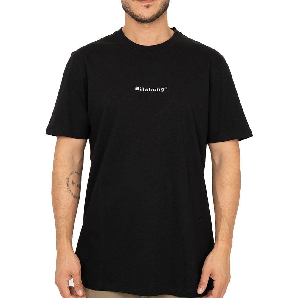 Camiseta Billabong Smity Plus Size SM26 Masculina Preto