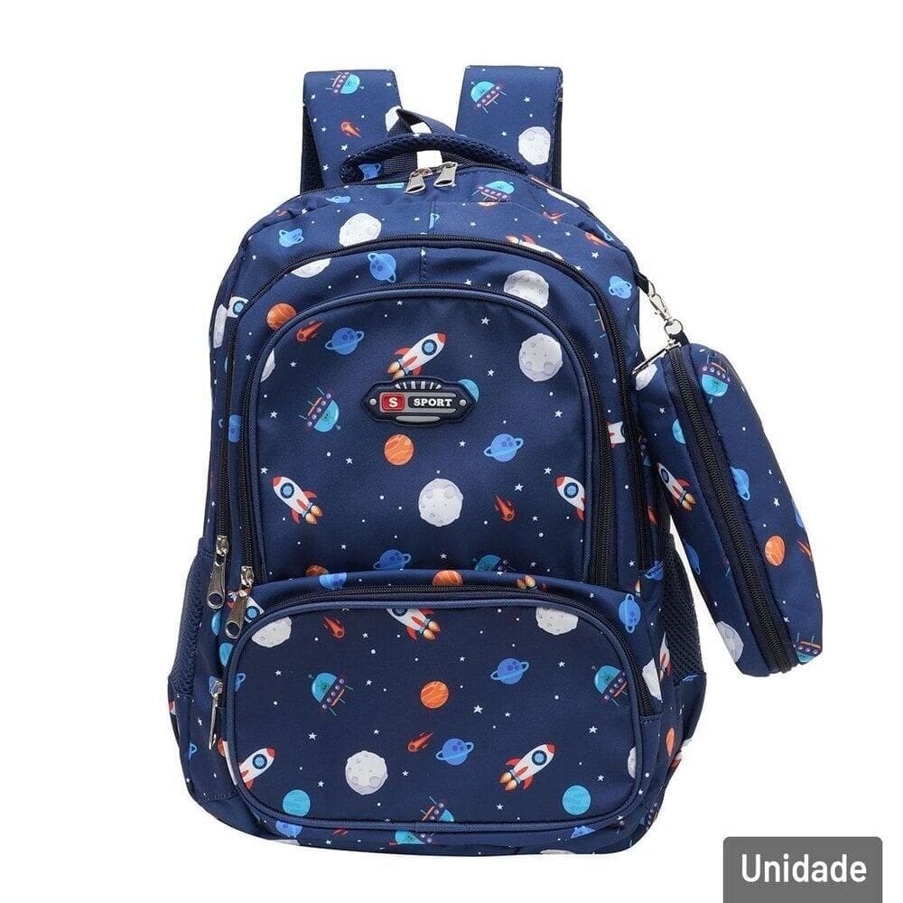 Mochila Juvenil 17 - Tudo em Caixa